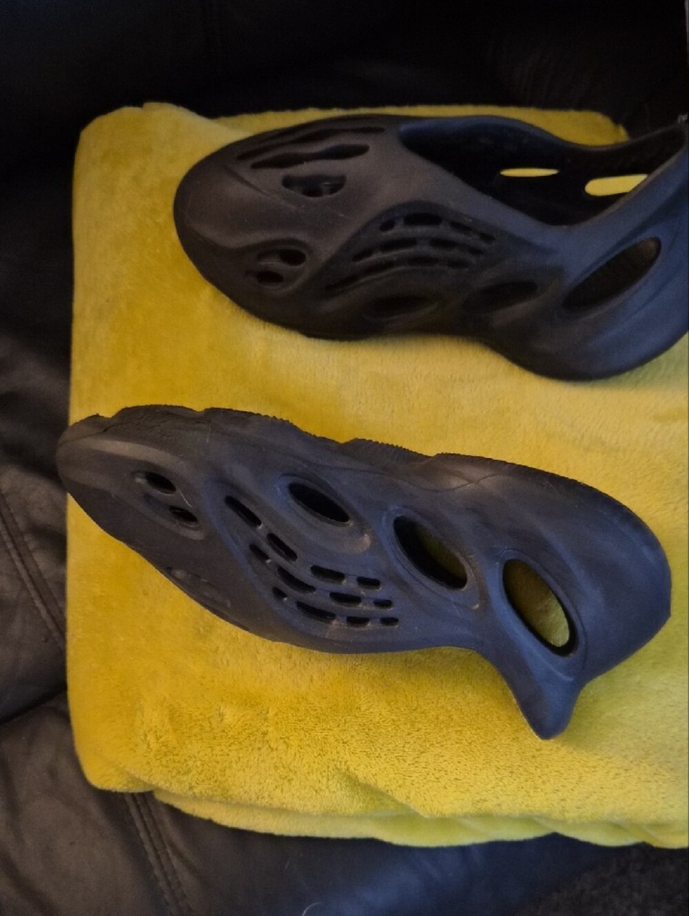 adidas Black Streamlined Foam Clog Mule - Picture 5 of 5